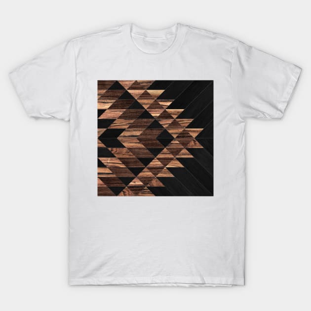 Urban Tribal Pattern No.11 - Aztec - Wood T-Shirt by ZoltanRatko